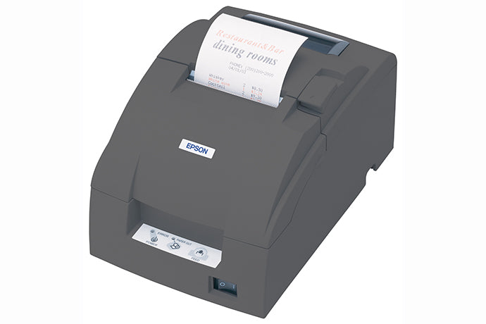 Epson Entry Level Dot Matrix Receipt Printer with Auto Cutter - Serial (TM-U220BC)