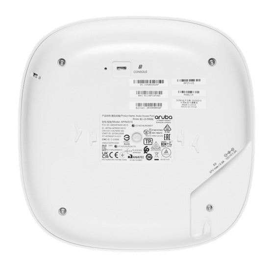 HPE Aruba Instant On AP25 RW 4x4 Wi-Fi 6 Indoor Access Point (R9B28A)