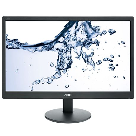 AOC Basic-line 18.5" HD Desktop Monitor - 16:9 60Hz 5ms / TN LCD (E970SWN)