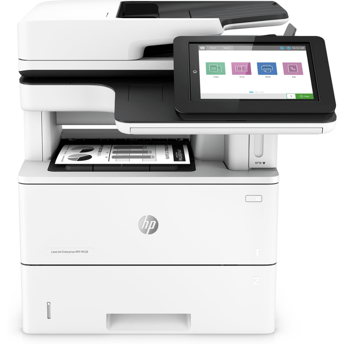 HP LaserJet Enterprise M528f A4 Multifunction Mono Laser Home & Office Printer (1PV65A)