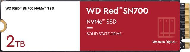 Western Digital WD Red SN700 2TB Solid State Drive - M.2 2280 PCIe 3.0 x4 NVMe NAS (WDS200T1R0C)