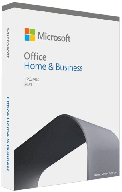 Microsoft FPP-2021-HB Office 2021 Home & Business Edition | 1 User | 1 PC - Full Packaged Product