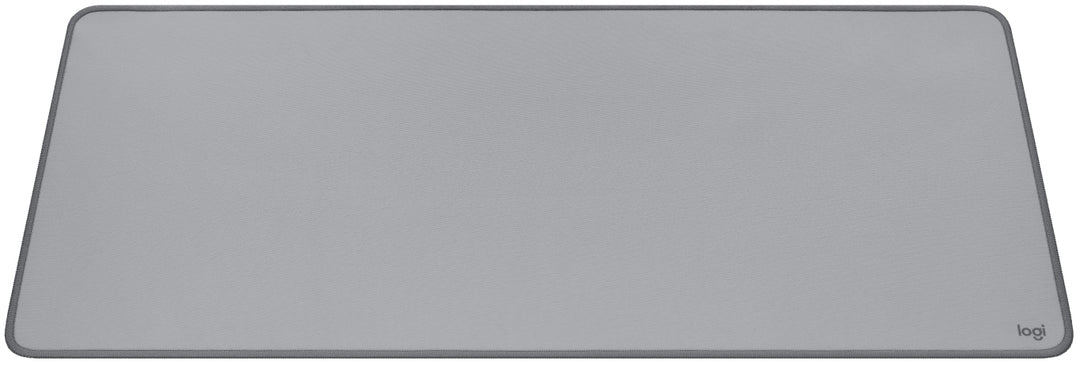 Logitech Studio Anti-Slip Spill Resistant Recycled Polyester Mid Grey Large Desk Mat (956-000052)