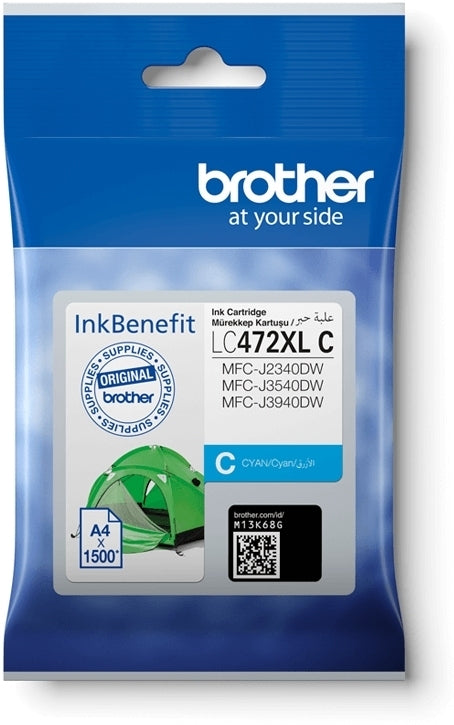 Brother Cyan Ink Cartridge for MFC-J3540DW/ MFC-J3940DW/ MFC-J2340DW