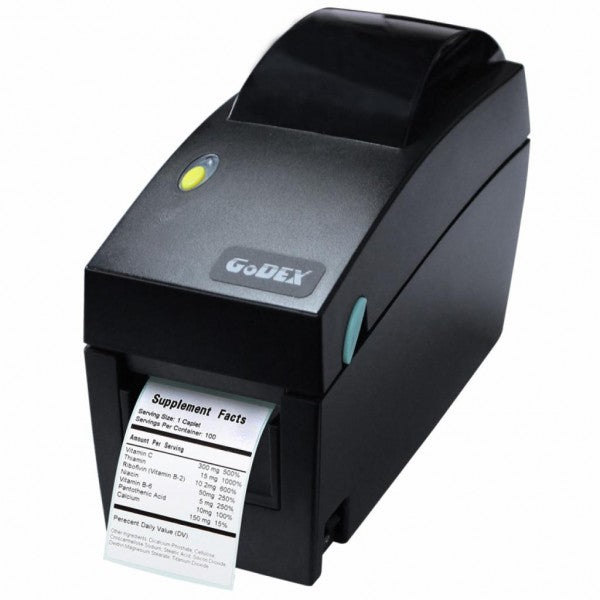 Godex DT2x Direct Thermal Label Printer 203 x 203 DPI Wired (011-DT2252-00B)