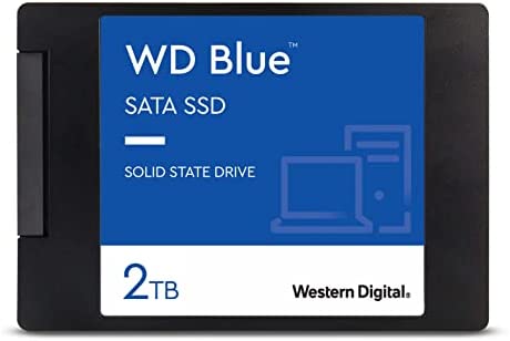 Western Digital Blue 3D 2.5-inch 2048GB Serial ATA III Internal SSD (WDS200T2B0A)