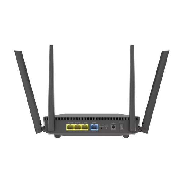 ASUS RT-AX52 WiFi 6 AX1800 Dual-Band Gigabit Ethernet AiMesh Black Wireless Router