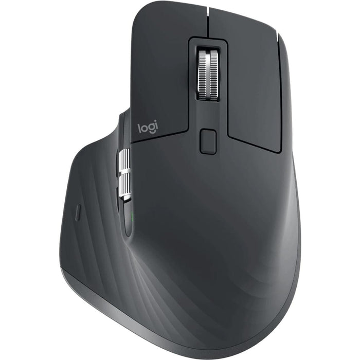 Logitech MX Master 3S 8000 DPI Darkfield Wireless Mouse - Graphite Grey (910-006559)