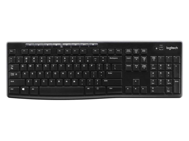 Logitech K270 Wireless Spill-Resistant Keyboard (920-003736 P)