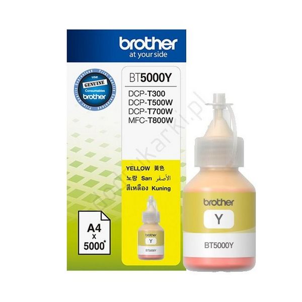 Brother Yellow Ink for DCPT310/ DCPT510W/ DCPT710W/ MFCT910DW/ DCP-T220/ DCP-T420W/ DCP-T520W/ DCP-T720DW/ DCP-T820DW/MFC-T920DW