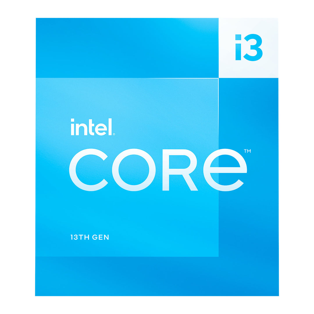 Intel Core i3-13100 4-Core 4.50GHz Raptor Lake Socket LGA1700 Desktop CPU (BX8071513100)