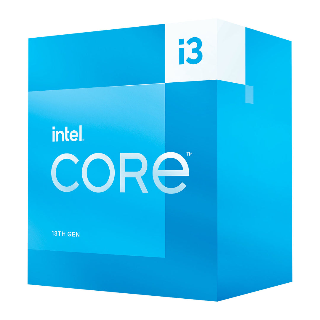 Intel Core i3-13100 4-Core 4.50GHz Raptor Lake Socket LGA1700 Desktop CPU (BX8071513100)