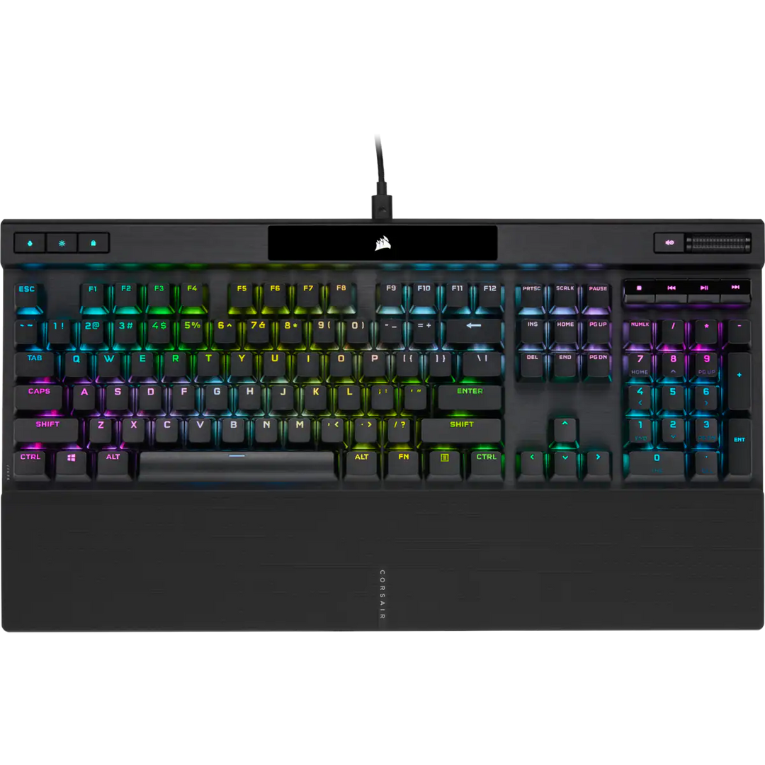 Corsair K70 PRO RGB Gaming Mechanical Keyboard OPX Switch -Black