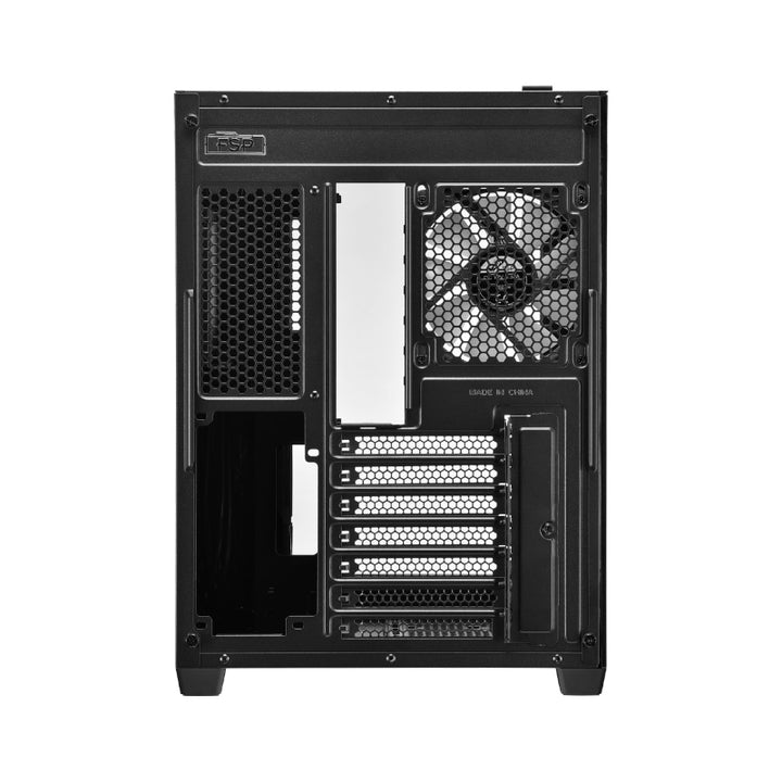 FSP CMT380B ATX Mid Tower Gaming Chassis with Tempered Glass Side Panel - Black
