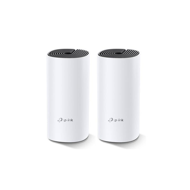 TP-Link Deco M4 AC1200 WiFi 5 Dual-Band Whole Home Mesh Gigabit White Wireless Router - 2-Pack