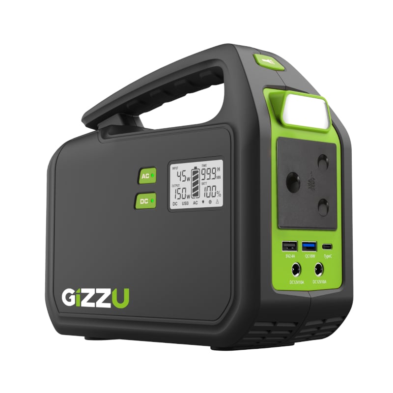 Gizzu 242Wh/150W Portable Power Station