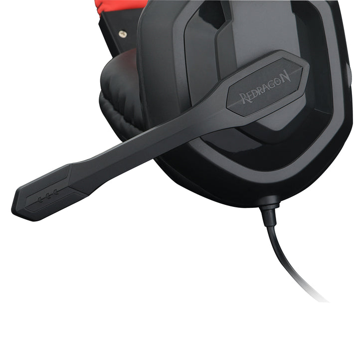 REDRAGON Over-Ear ARES Aux Gaming Headset - Black