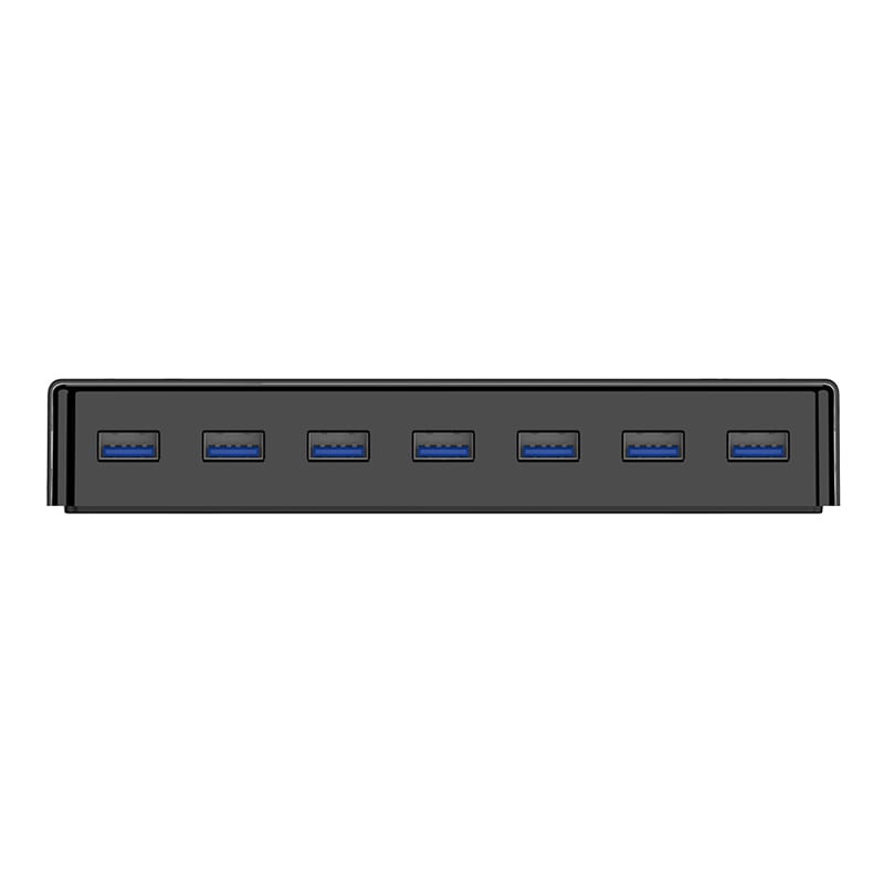 ORICO 7 Port Additional Power USB3.0 Hub - Black
