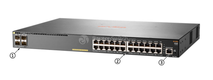 HPE Aruba 2930F 24G PoE+ 4SFP Managed L3 Gigabit Ethernet Switch (JL261A)