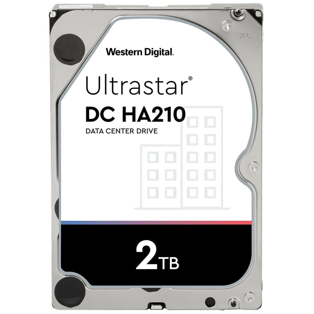 Western Digital Ultrastar DC HA210 3.5" 2TB Serial ATA III Internal Hard Drive (HUS722T2TALA604)