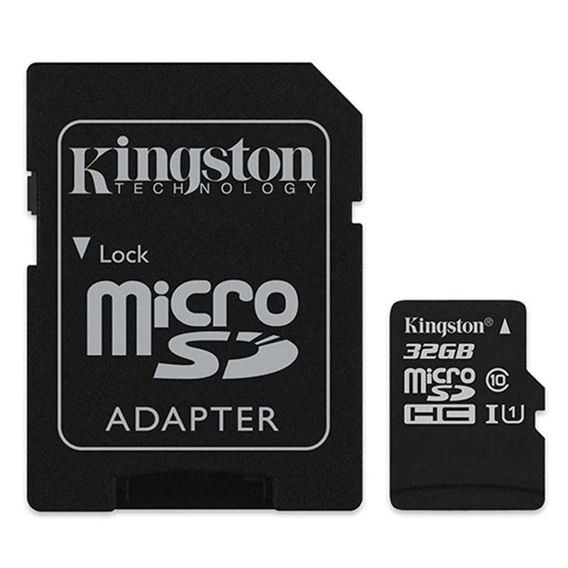 KINGSTON MICRO SD CARD CANVAS SELECT PLUS 32GB 100MB/S LIMITED LIFETIME