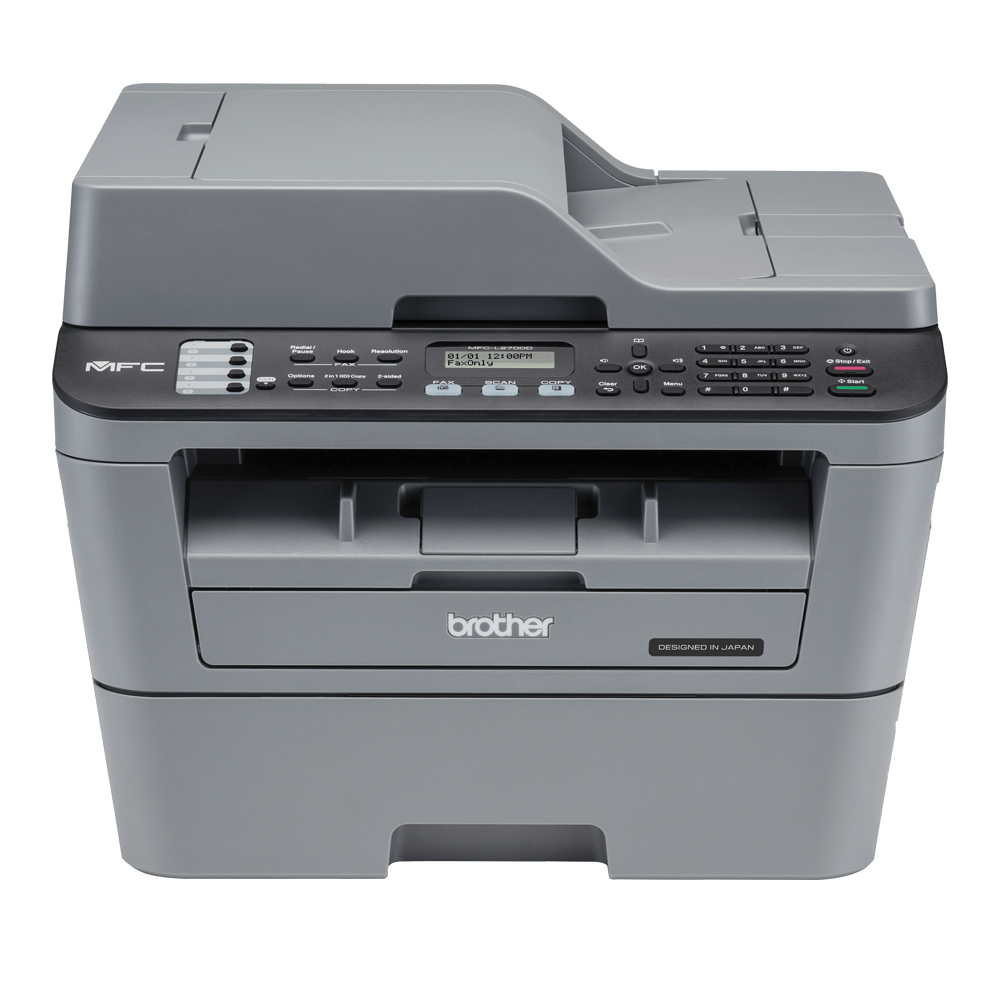 Brother MFC-L2700DW Multifunction Black and White Laser Printer with WiFi
