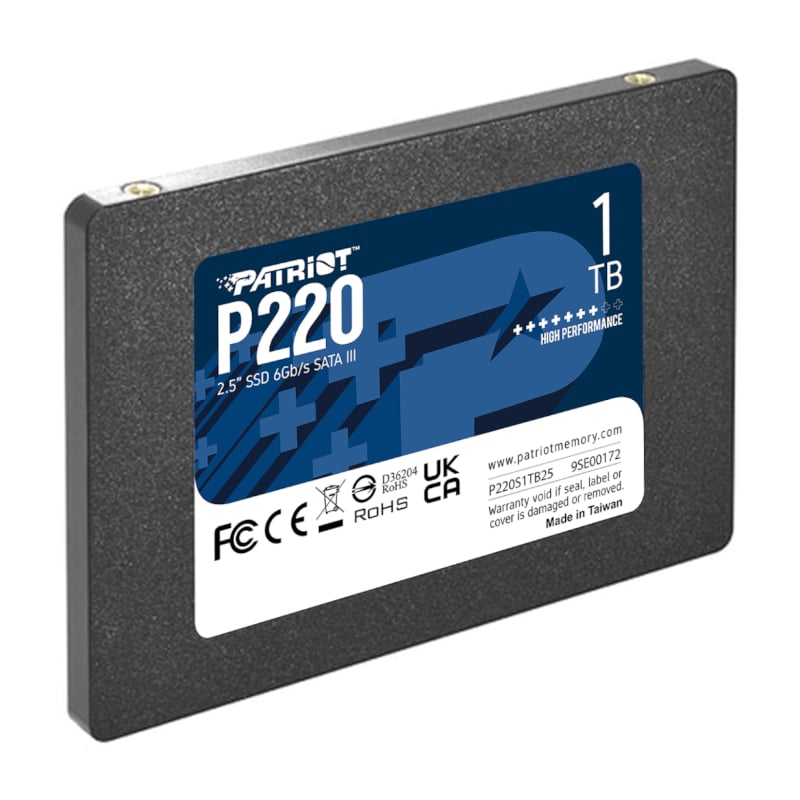 Patriot P220 1TB 2.5" Internal SSD