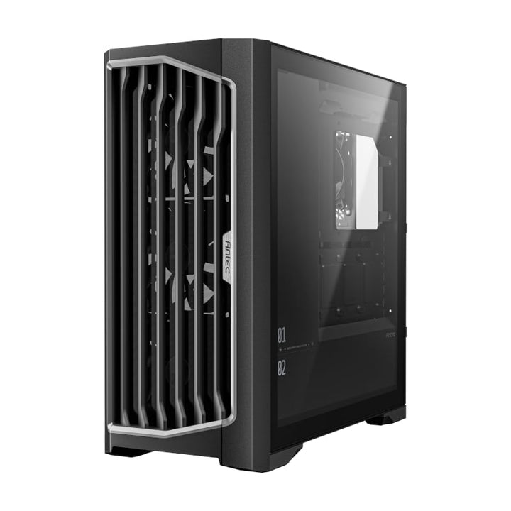 Antec Performance 1 FT iUnity LED Windowed Tempered Glass Black Steel Mesh E-ATX Full Tower Desktop Chassis
