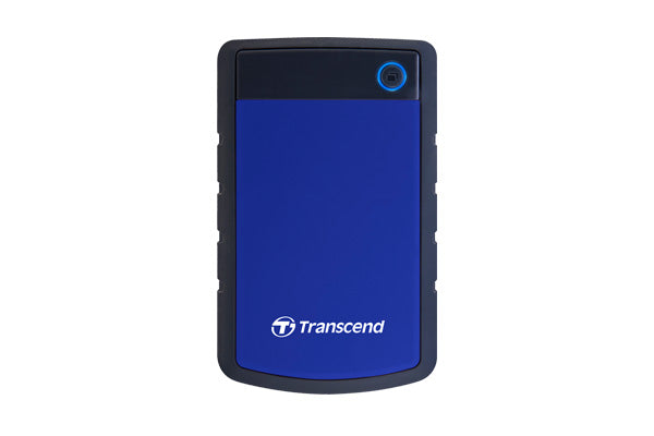 Transcend StoreJet 25H3 2TB Blue External Hard Drive (TS2TSJ25H3B)