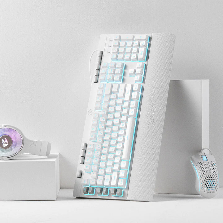REDRAGON SHIVA Membrane Keyboard - White