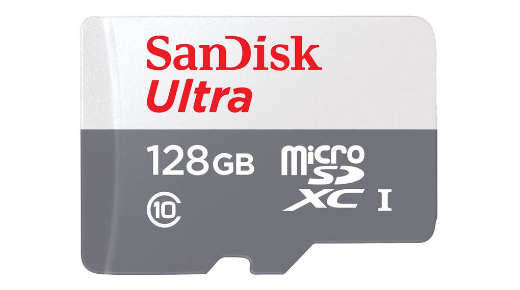 SanDisk Ultra 128GB MicroSDXC UHS-I Memory Card (SDSQUNR-128G-GN6MN)