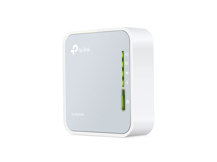 TP-Link Wireless Router Fast Ethernet Dual-Band (2.4GHz/5Ghz) 3G 4G - White (TL-WR902AC)