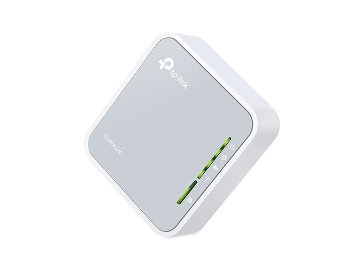 TP-Link Wireless Router Fast Ethernet Dual-Band (2.4GHz/5Ghz) 3G 4G - White (TL-WR902AC)