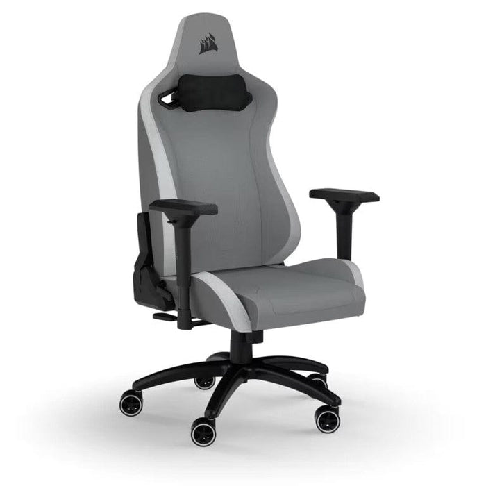 Corsair TC200 Fabric Gaming Chair - Light Grey (CF-9010048-WW)
