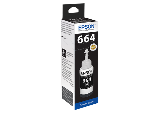 Epson Ink Bottles Black 70ml EcoTank L565/ L550/ L486/ L455/ L386/ L382/ L365/ L355/ L355/ L310/ L3070 ... Epson 7500 pages