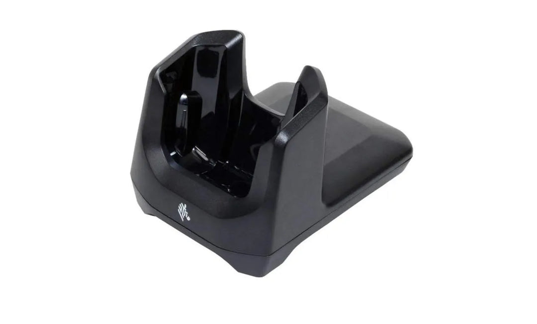 Zebra TC21/TC26 Single Slot Charge Cradle; support terminal and terminal with trigger handle; power supply and USB cable sold se