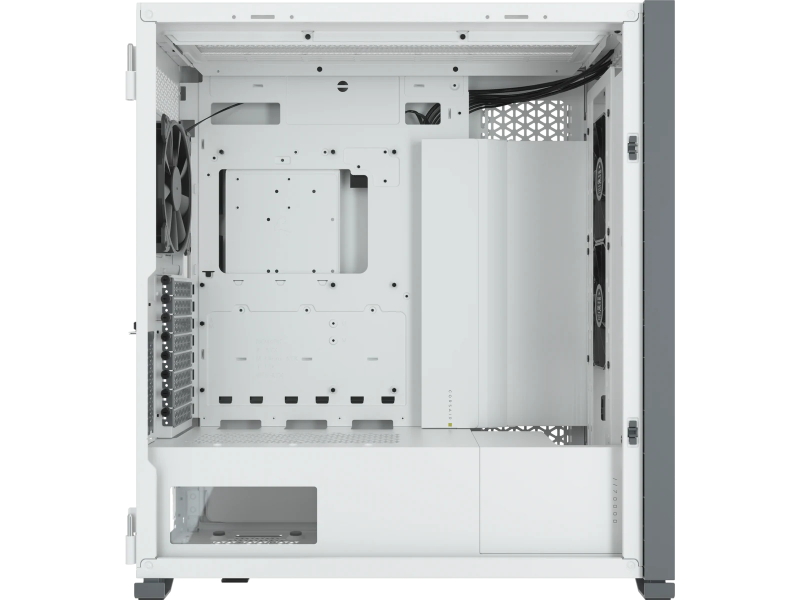Corsair 7000D Airflow Tempered Glass White Steel ATX Full Tower Desktop Chassis (CC-9011219-WW)