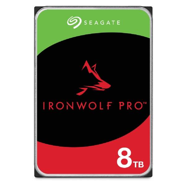 Seagate IronWolf Pro 8TB SATA Hard Drive - 7200RPM 6Gb/s 256MB Cache (ST8000NT001)