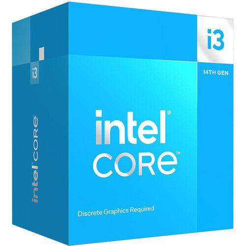 Intel Core i3-14100 4-Core 4.70GHz Raptor Lake-S Socket LGA1700 Desktop CPU (BX8071514100)