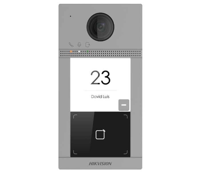Hikvision IP Video Intercom - WiFi / Doorbell with PoE / MiFare / Surface One Button (DS-KV8113-WME1)