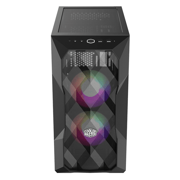 Cooler Master TD300 Mini Tower Gaming PC Case Black