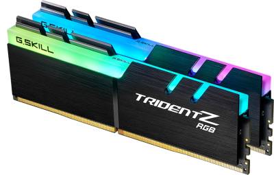 G.Skill Trident Z RGB DDR4 For AMD-3600MHz CL18-22-22-42 1.35V 16GB (2x8GB) F4-3600C18D-16GTZRX.