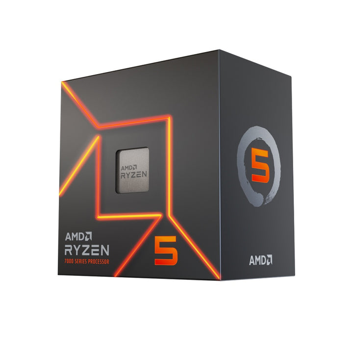 AMD Ryzen 5 7600 5.10GHz 6-Core Zen 4 Socket AM5 Desktop CPU (100-100001015BOX)