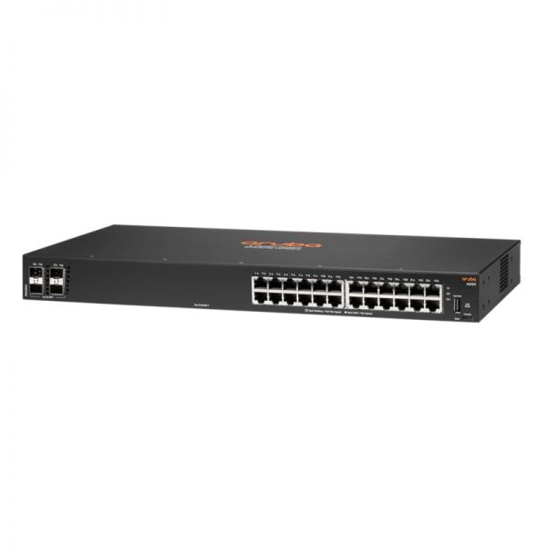 HPE Aruba 6000 24G 4SFP L3 Gigabit Ethernet 1U Managed Switch (R8N88A)