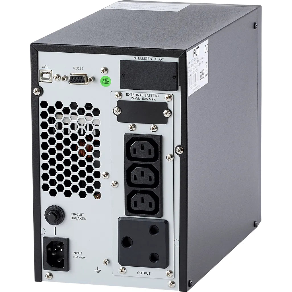 RCT 1000/800W ONLINE TOWER UPS