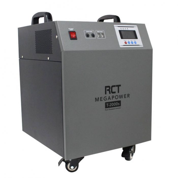 RCT MegaPower 2kVA 2000VA/2000W Inverter Trolley with 2x100Ah Batteries (MP-T2000S)