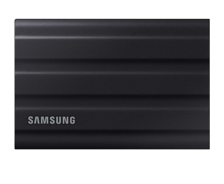 SAMSUNG T7 SHIELD 2 TB USB 3.2 PORTABLE RUGGEDISED SSD - SILVER