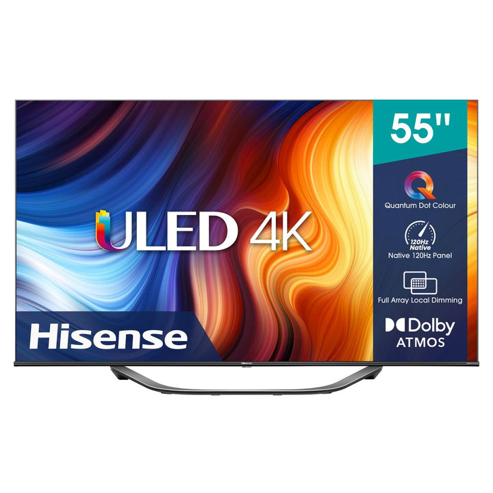 Hisense 55" U7H 4K Smart ULED TV with Quantum Dot & HDR10+ 120Hz
