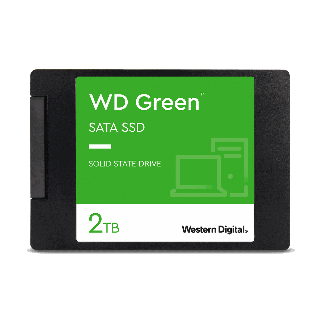 Western Digital WD Green 2TB 2.5" SATA 3.0 6Gbps Solid State Drive (WDS200T2G0A)
