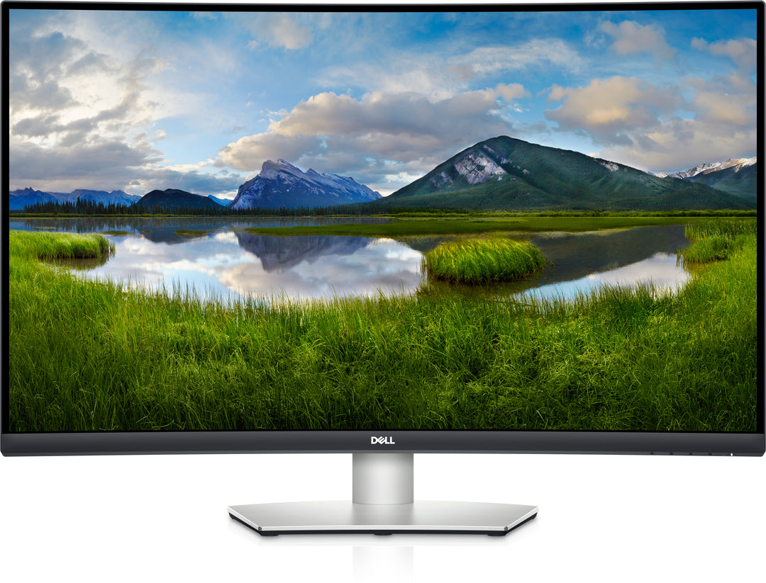 Dell 32 Curved 4K UHD Monitor - S3221QSA - Silver